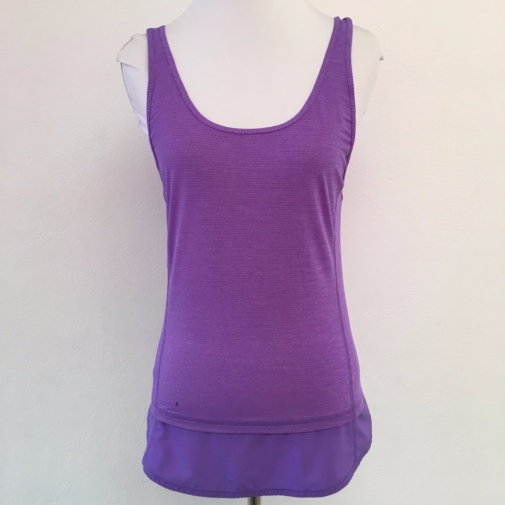 Lululemon Purple Tank Top Sleeveless Size 4 Scoop